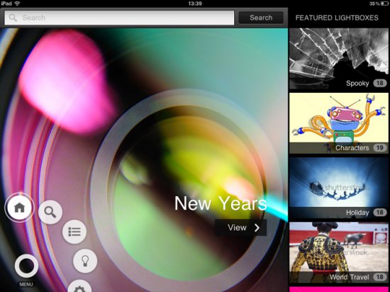Shutterstock for iPad