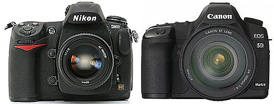 Nikon D800 vs. Canon 5D mkIII Nikon D800 vs. Canon 5D mkIII