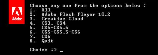 Adobe Creative Cloud (CC) Cleaner Tool Adobe Creative Cloud (CC) Cleaner Tool