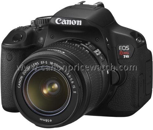 Первая утечка Фотографии Canon T4i