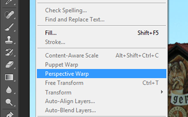 Photoshop CC: Perspective Warp Photoshop CC: Perspective Warp