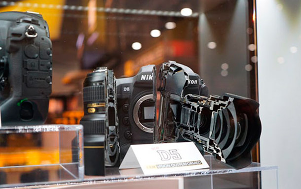 Nikon D5 в разрезе