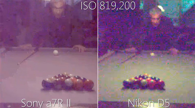 Nikon D5 vs Sony a7R II: ISO сравнение Nikon D5 vs Sony a7R II: ISO сравнение