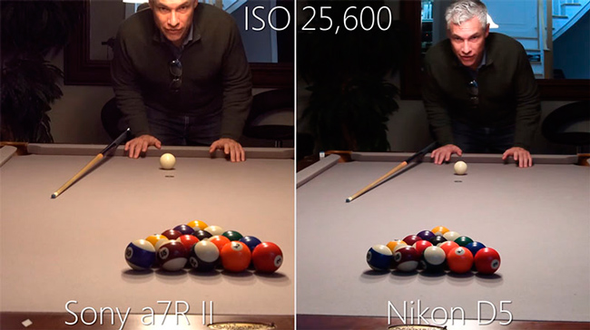 Nikon D5 vs Sony a7R II: ISO сравнение Nikon D5 vs Sony a7R II: ISO сравнение