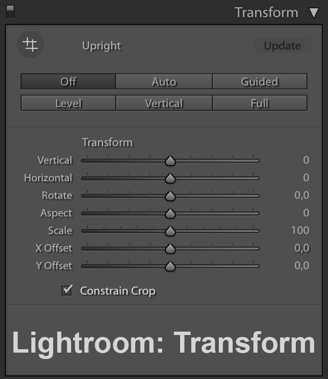 Lightroom and Camera Raw Guided Upright tool